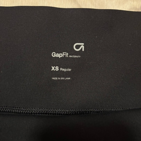 GAP Classic Black womens size XS maternity leggings - Picture 4 of 4